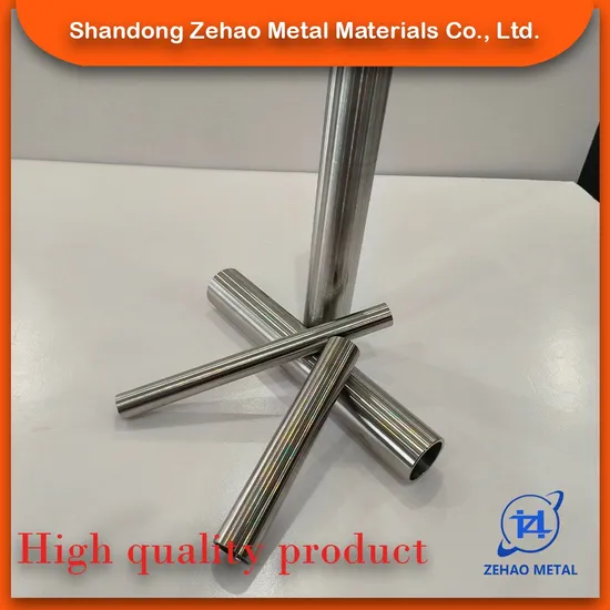 Il tubo in titanio puro Gr1 Gr2 è resistente alla corrosione causata da acidi e alcali.